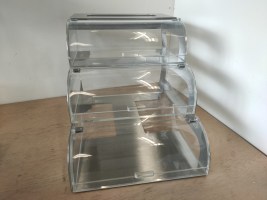 Rosseto BK010 Acrylic bakery display, brood display case